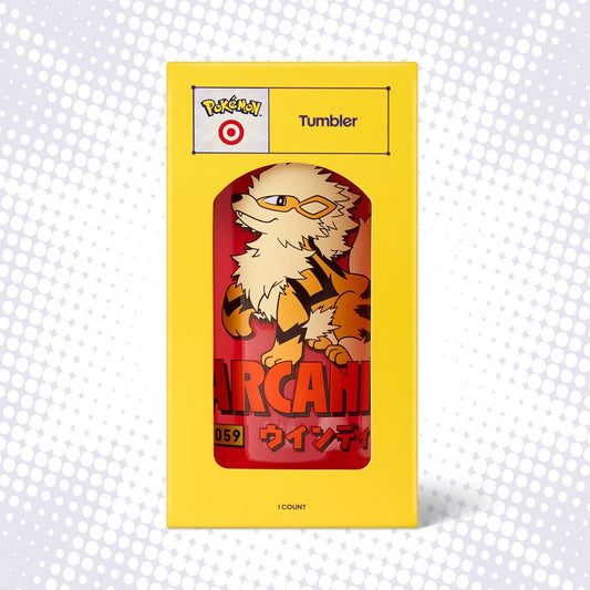 Arcanine Tumbler 20oz - Pokémon x Target | 30th Anniversary