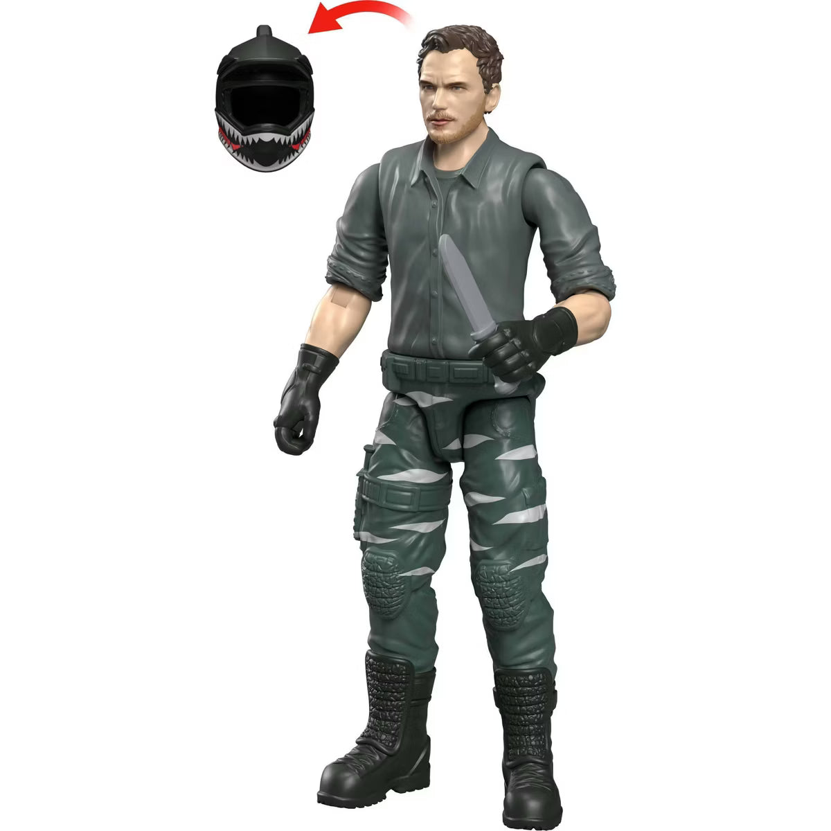 Jurassic World Reimagined Velociraptor & Moto Pursuit Pack | Real Feel Action Figure 3-Pack