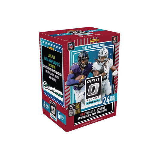 Topps Panini | 2025  Donruss Optic | NFL Football Trading Cards | 3 Blaster Exclusive