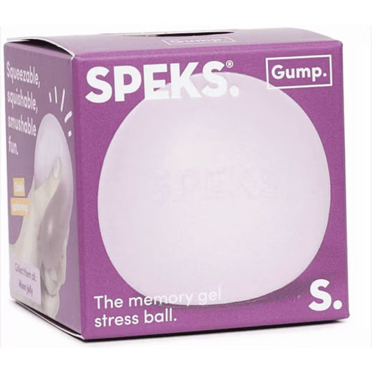 Speks Edge Gump Surface Stress Ball | Moon Jelly