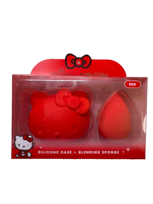 Impressions For Hello Kitty Silicone Makeup Case + Beauty Blender
