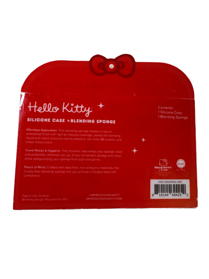 Impressions For Hello Kitty Silicone Makeup Case + Beauty Blender