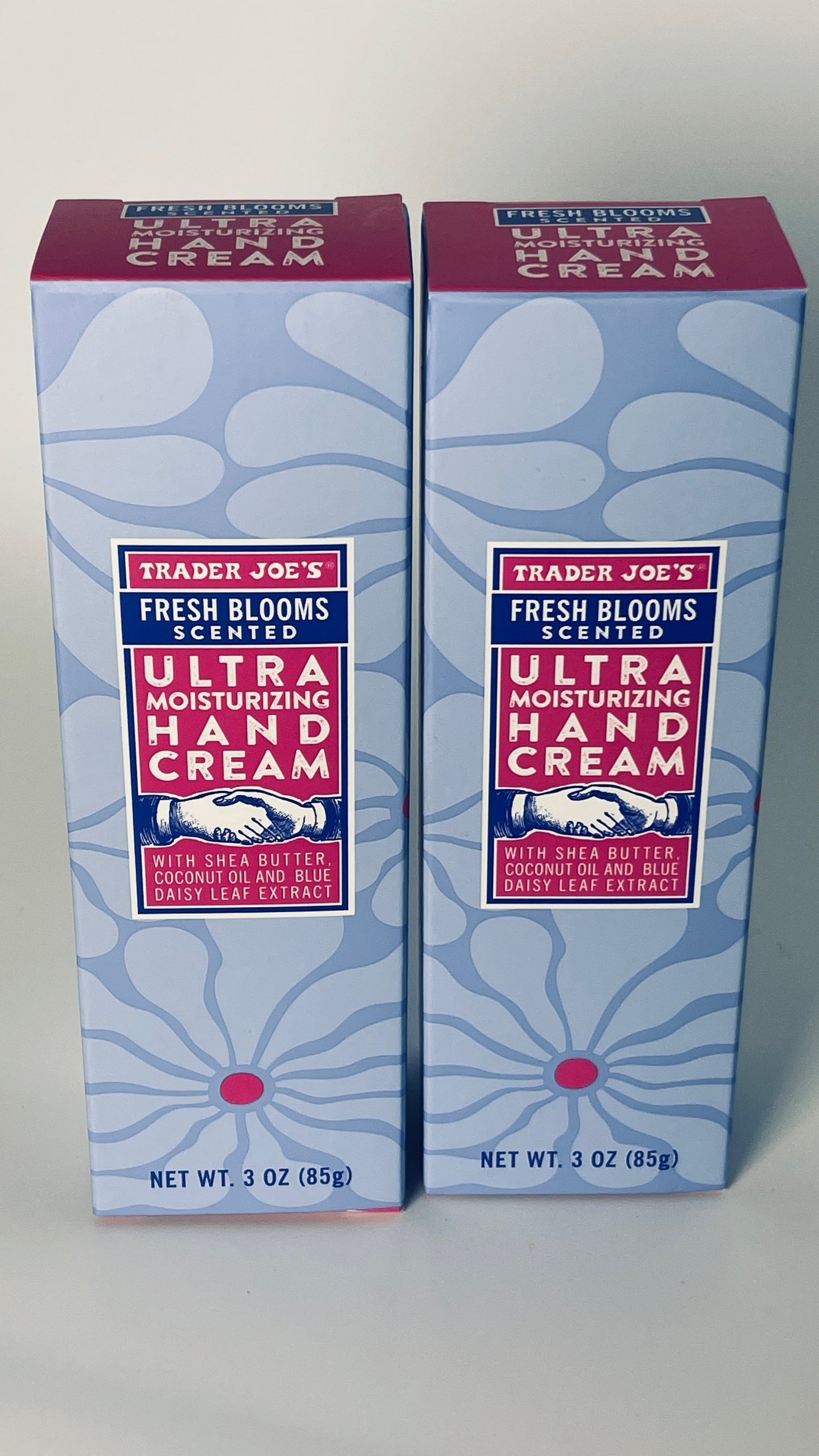 Trader Joe's | Fresh Blooms Scented Ultra Moisturizing Hand Cream | 2 Pack | 3oz each