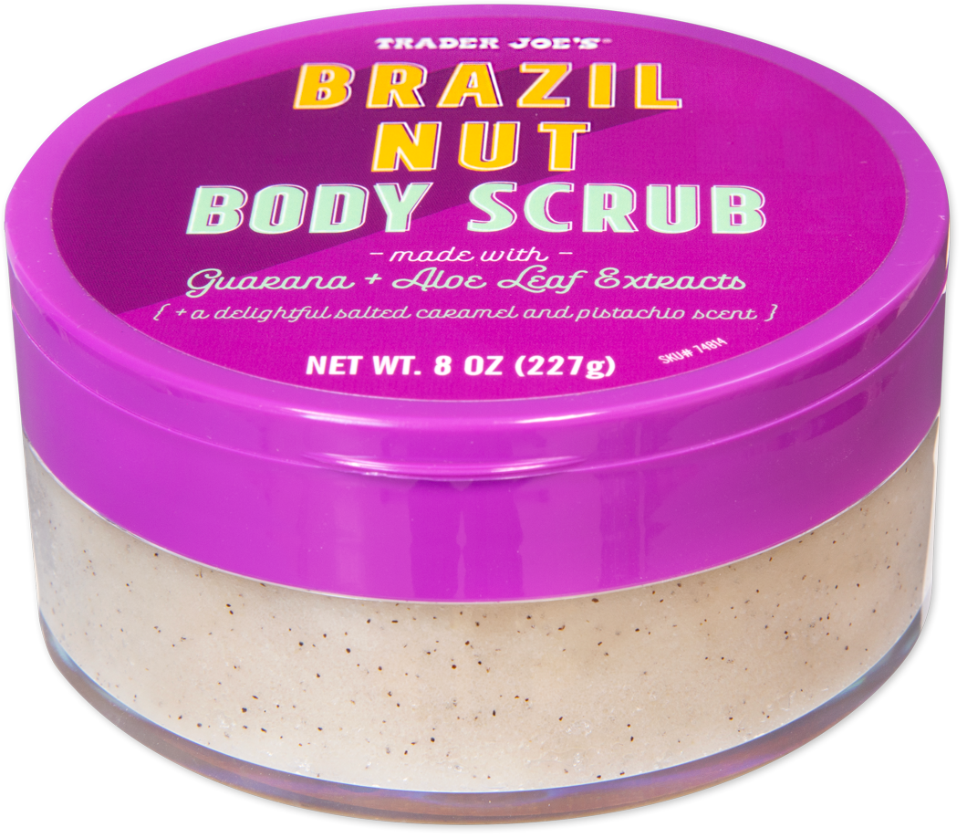 Trader Joe’s Brazil Nut Body Scrub | Guarana & Aloe Leaf Extracts