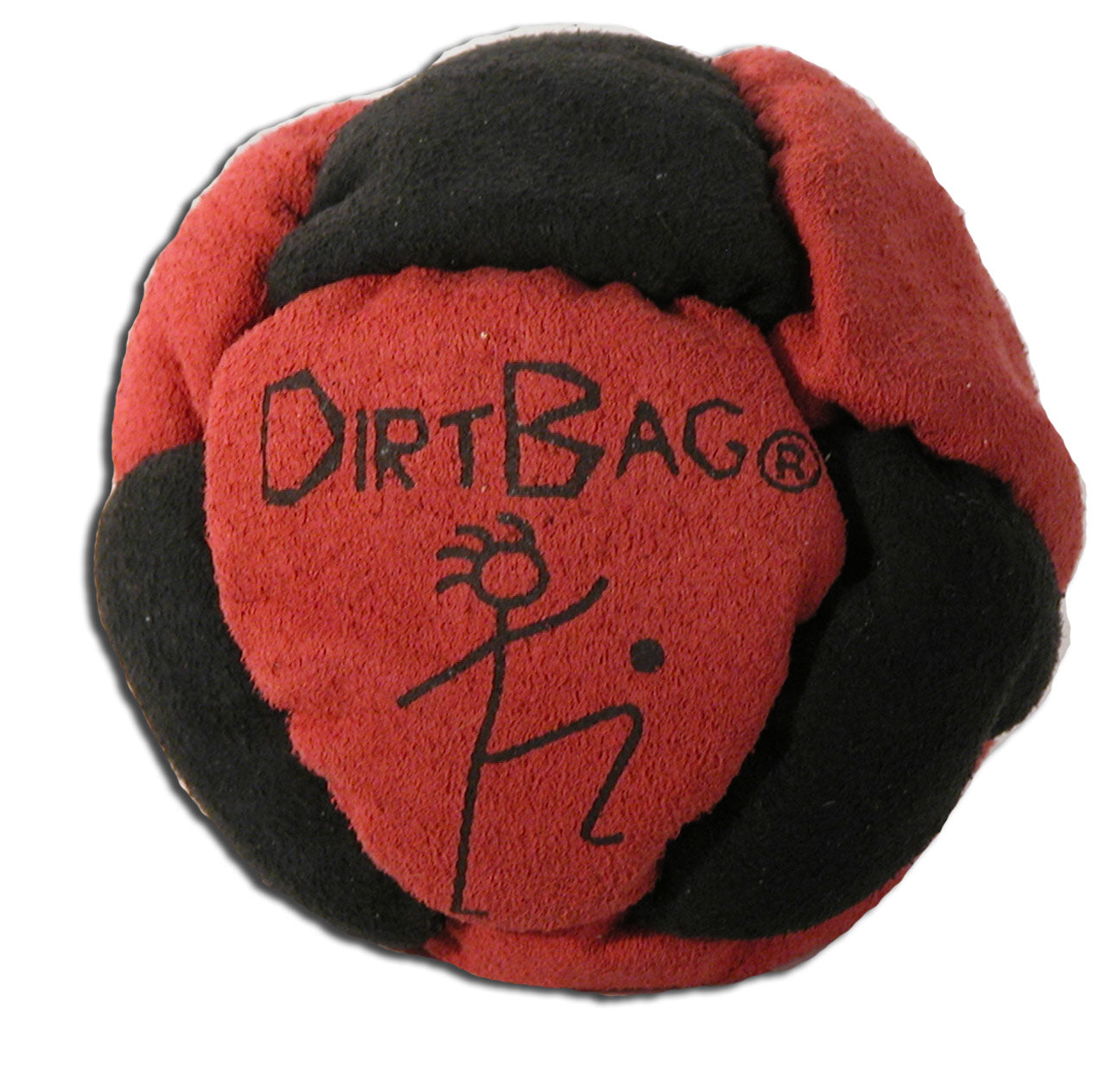 Dirtbag Classic Footbag | Red & Black