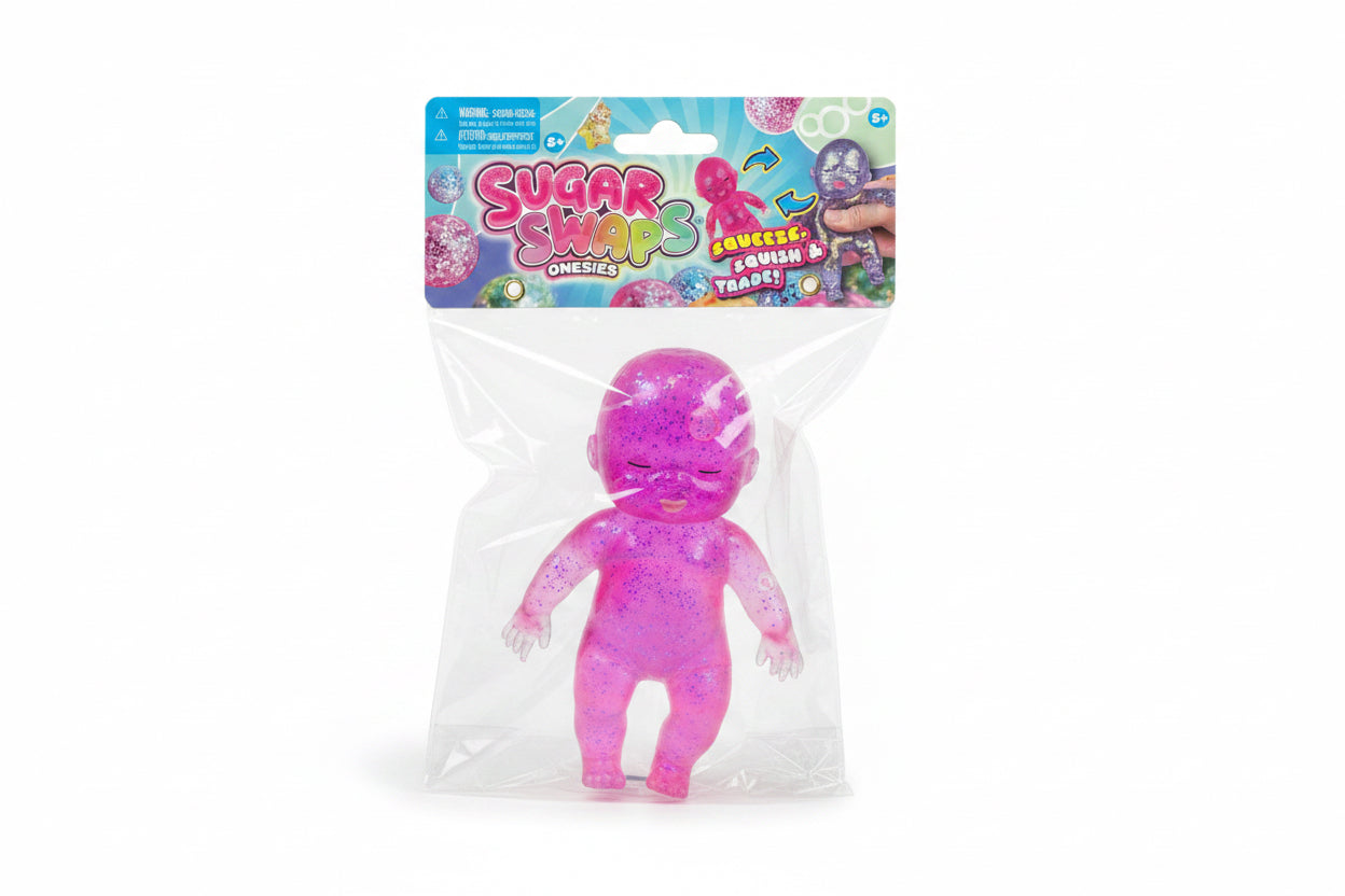Sugar Swaps Baby Squishy Toy - Pink