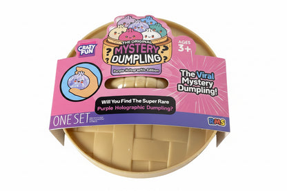 Crazy Fun Mystery Squishy Dumpling | Purple Holographic Edition