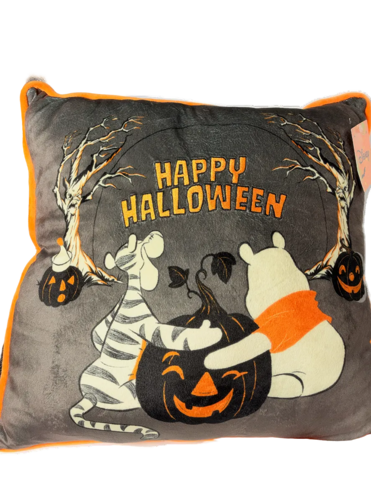 Disney | Tigger & Pooh | Halloween Pumpkin Throw Pillow | 2026