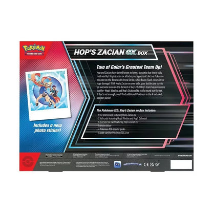 Pokémon TCG | Hop's Zacian EX Box | Sealed