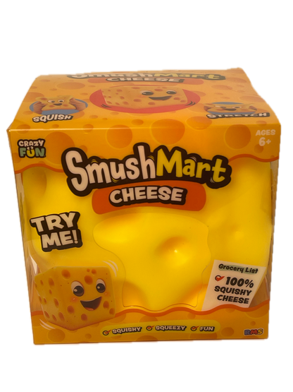 Crazy Fun Smush Mart Cheese Squishy Scented