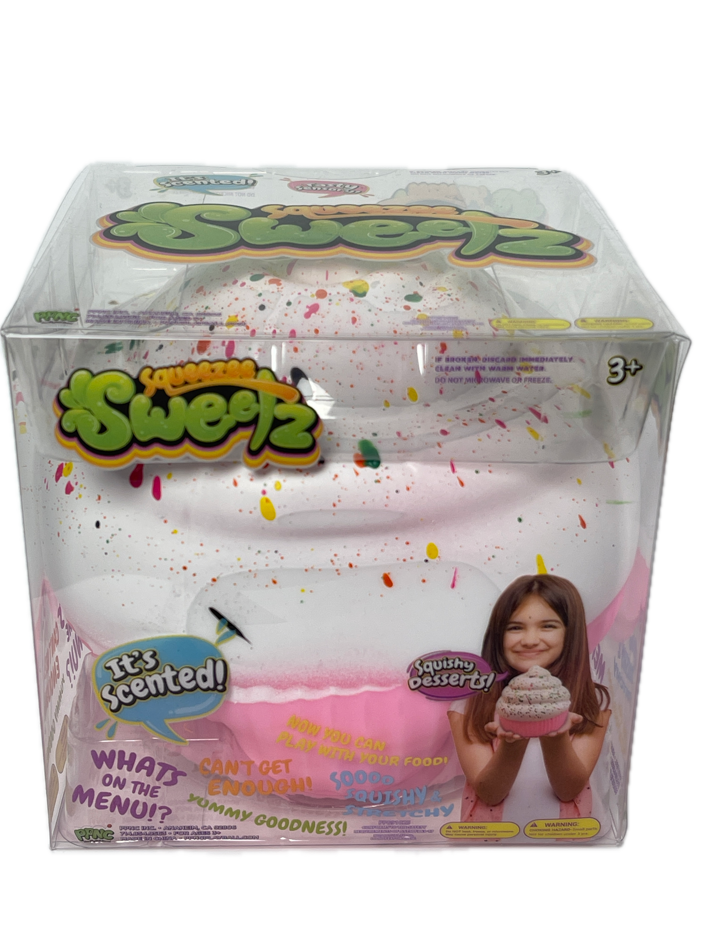 Squeezee Sweets | Squishy Cupcake | Pink & Scented Squishy