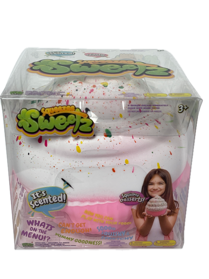 Squeezee Sweets | Squishy Cupcake | Pink & Scented Squishy