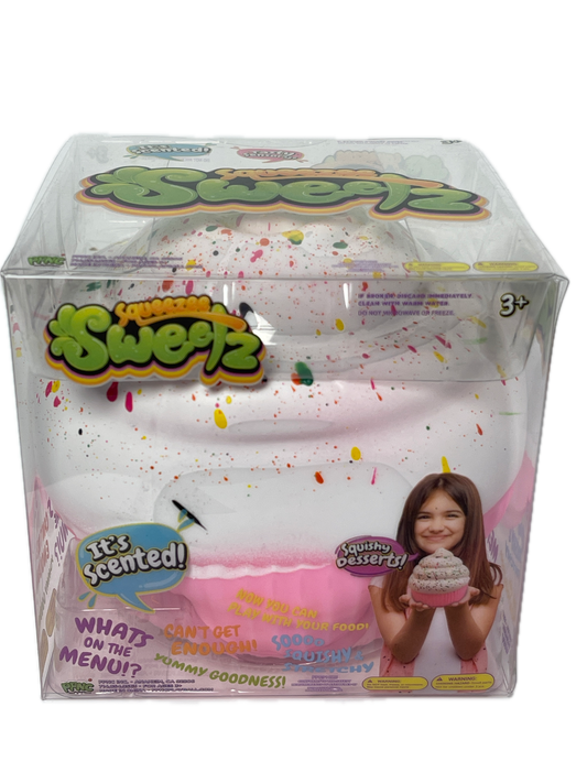Squeezee Sweets | Squishy Cupcake | Pink & Scented Squishy