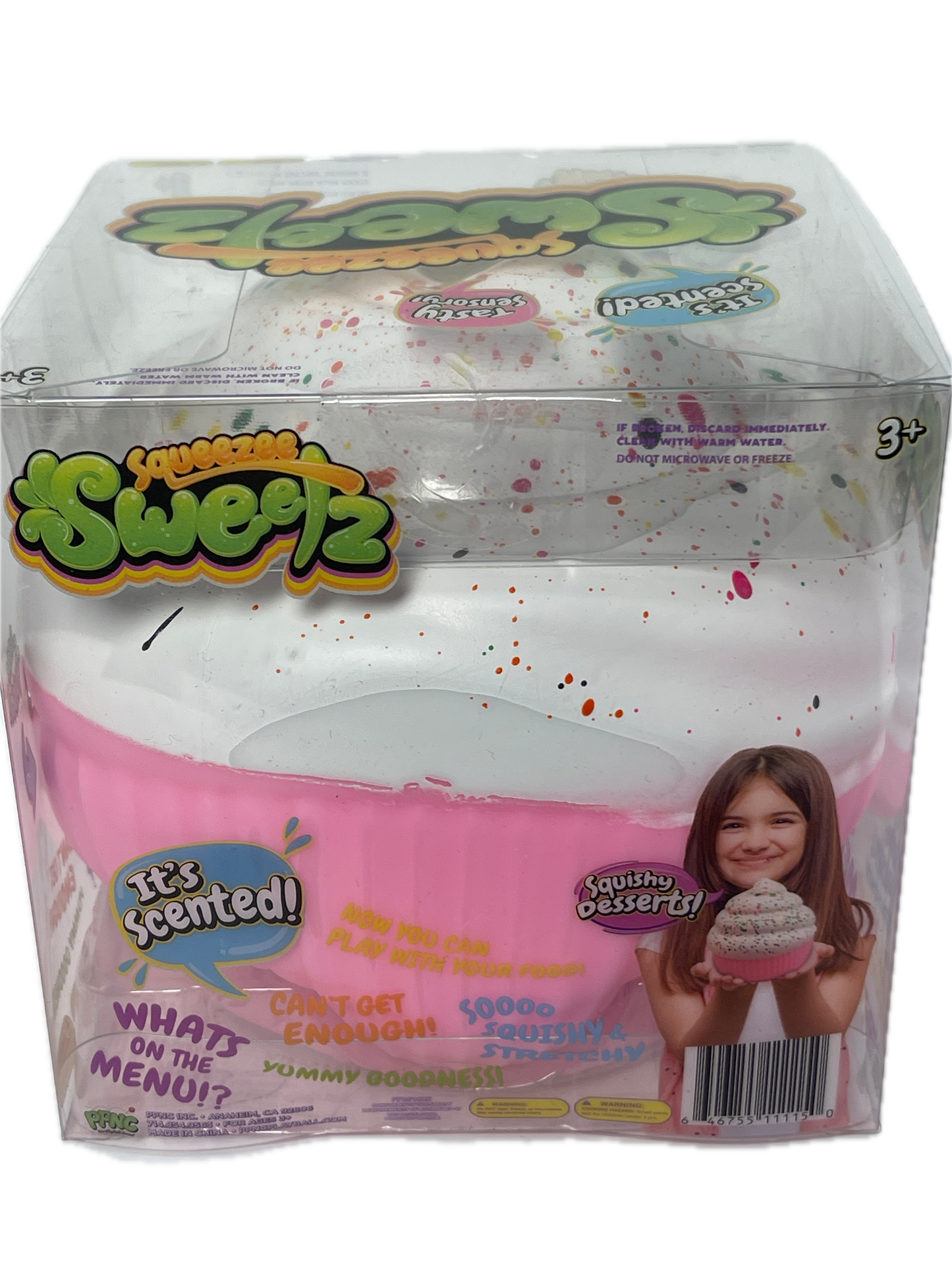 Squeezee Sweets | Squishy Cupcake | Pink & Scented Squishy