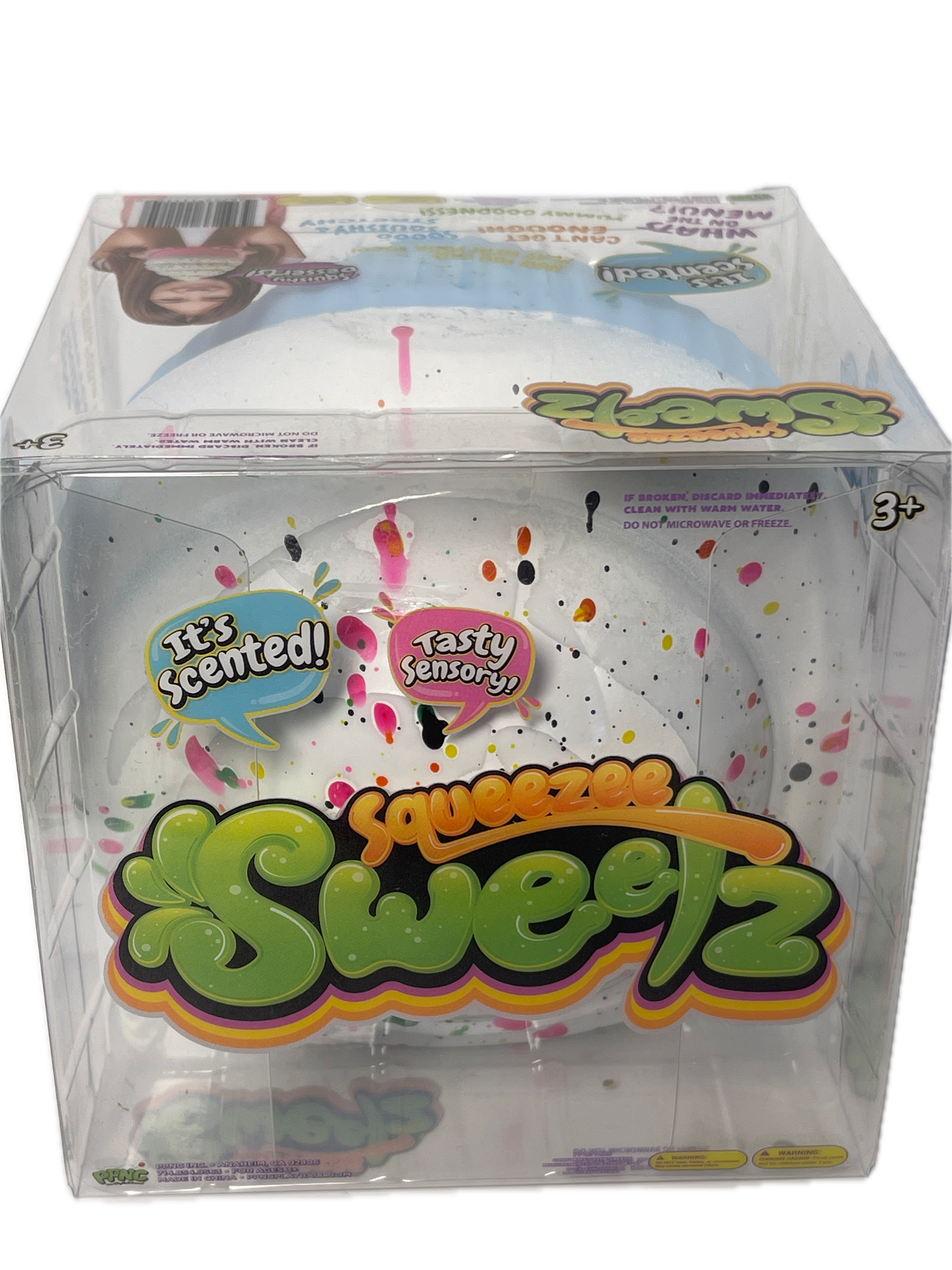 Squeezee Sweets | Squishy Cupcake | Blue & Scented Squishy
