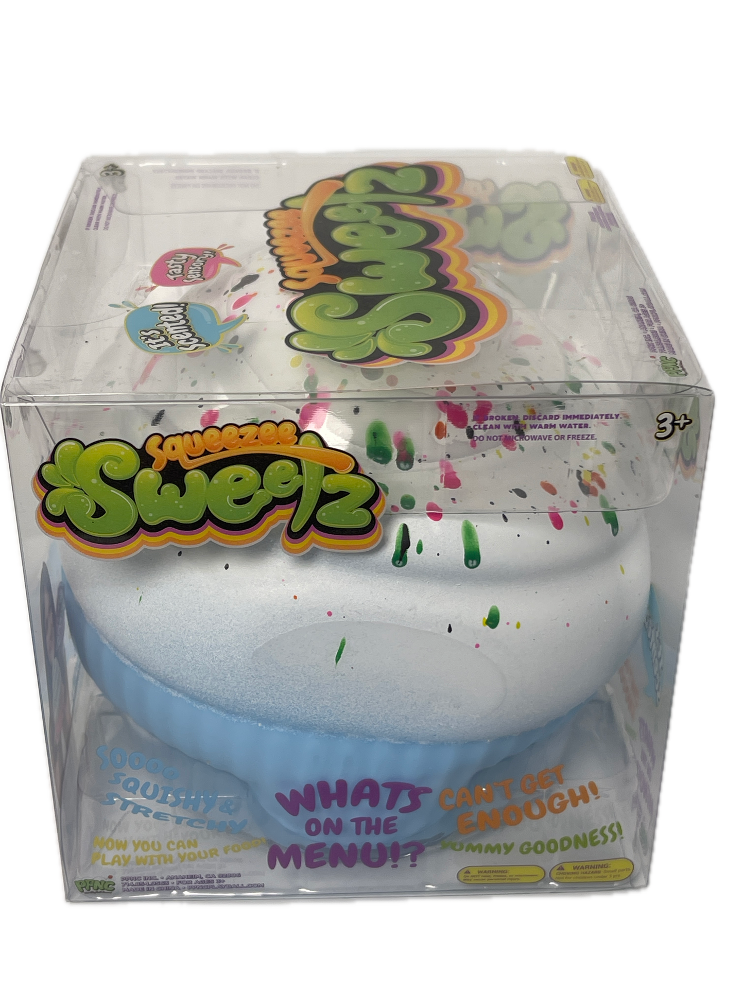 Squeezee Sweets | Squishy Cupcake | Blue & Scented Squishy