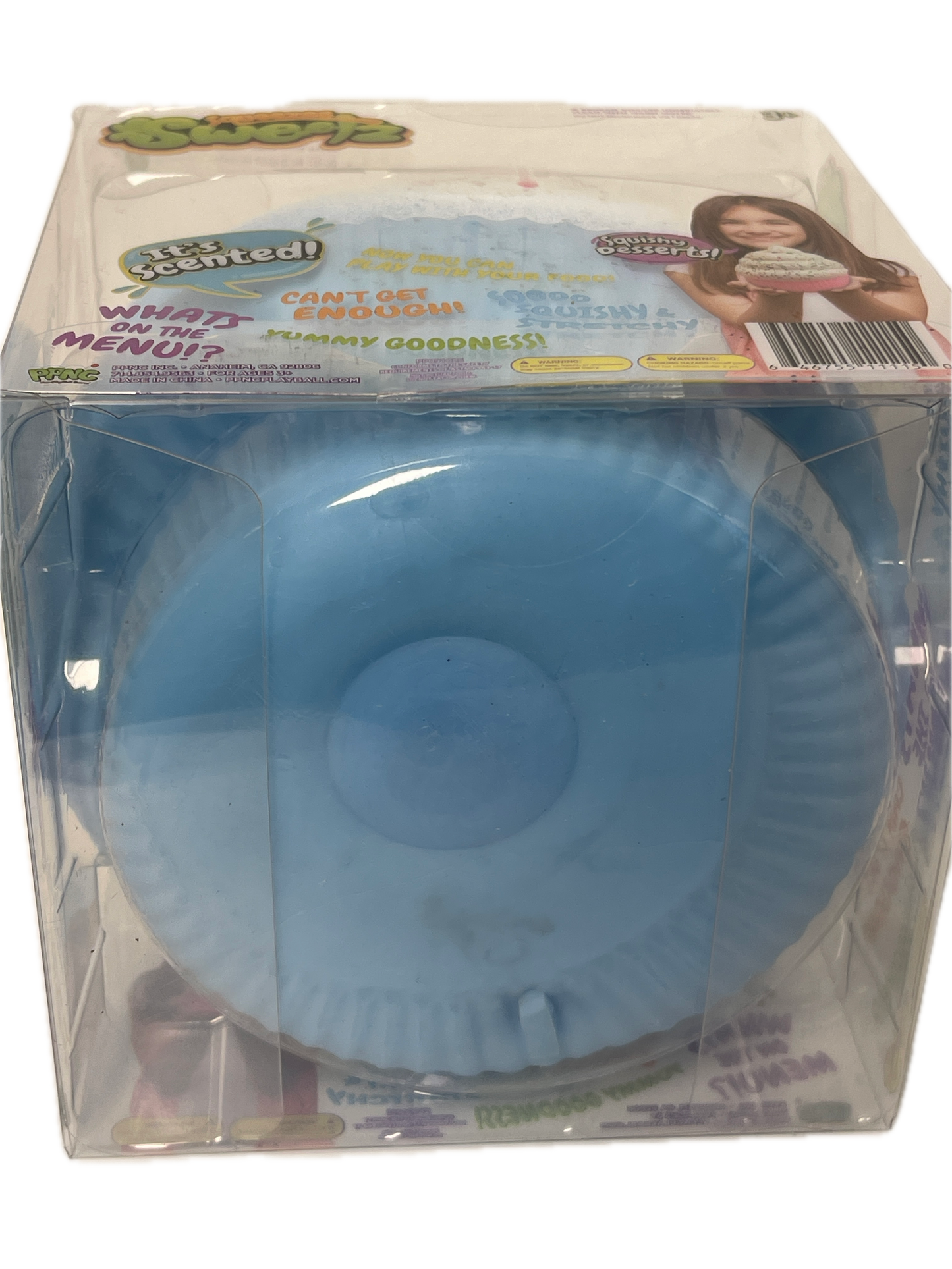 Squeezee Sweets | Squishy Cupcake | Blue & Scented Squishy