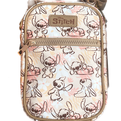 Disney Stitch Pink  2 Piece Gift Set - Crossbody Bag with Tech Pouch