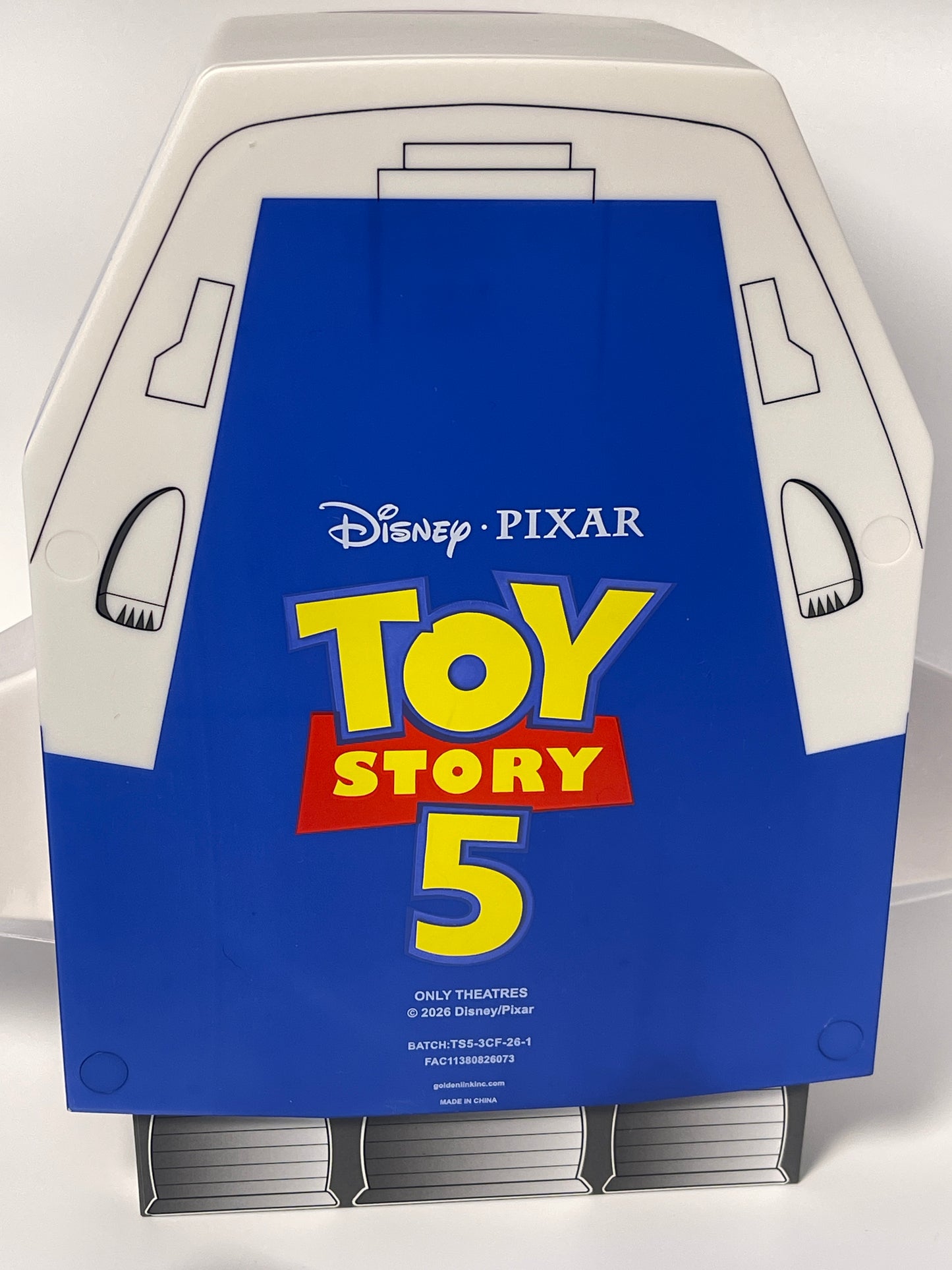 AMC Theatres Toy Story 5 | Buzz Lightyear Popcorn Bucket | Theatre Exclusive Collectible