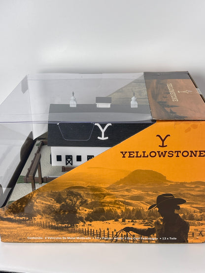 Jada Toys Nano Scene | Yellowstone Dutton Ranch Diecast Set | White, Black & Brown | 2025