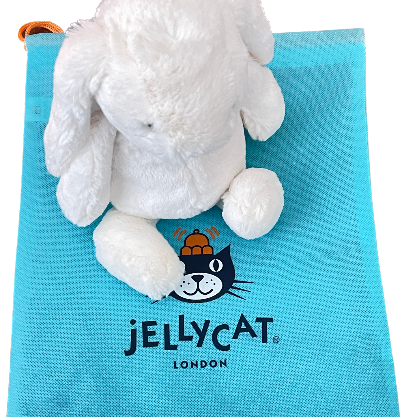 Jellycat Bashful Cream Bunny Small - Dust Cover Included