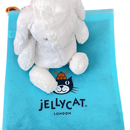 Jellycat Bashful Cream Bunny Small - Dust Cover Included