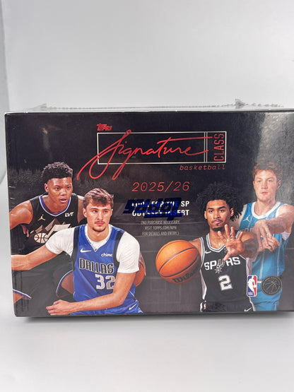 Topps | Signature Class Basketball Value Blaster Box | 2025-26
