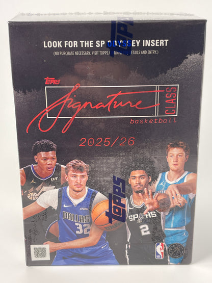 Topps | Signature Class Basketball Value Blaster Box | 2025-26