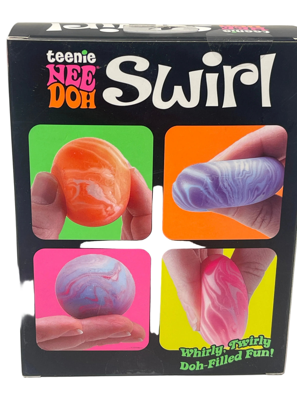 Schylling | NeeDoh Teenie Swirl | 4-Pack | Sensory Squish