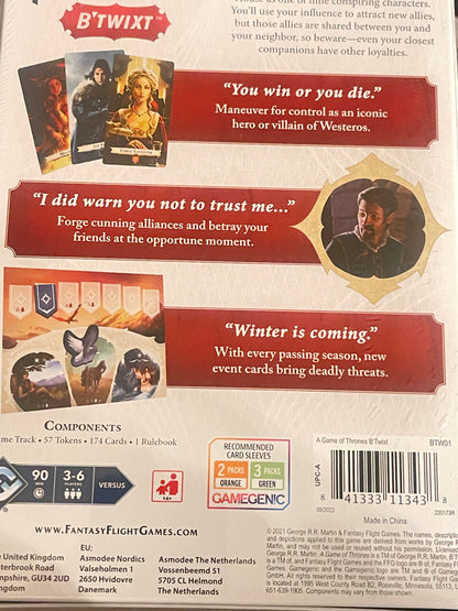 A Game of Thrones - B'Twixt