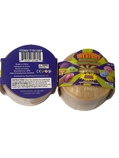SIEN | Mystery Squashy Dumplings | Mini Squishy | 2 Pack