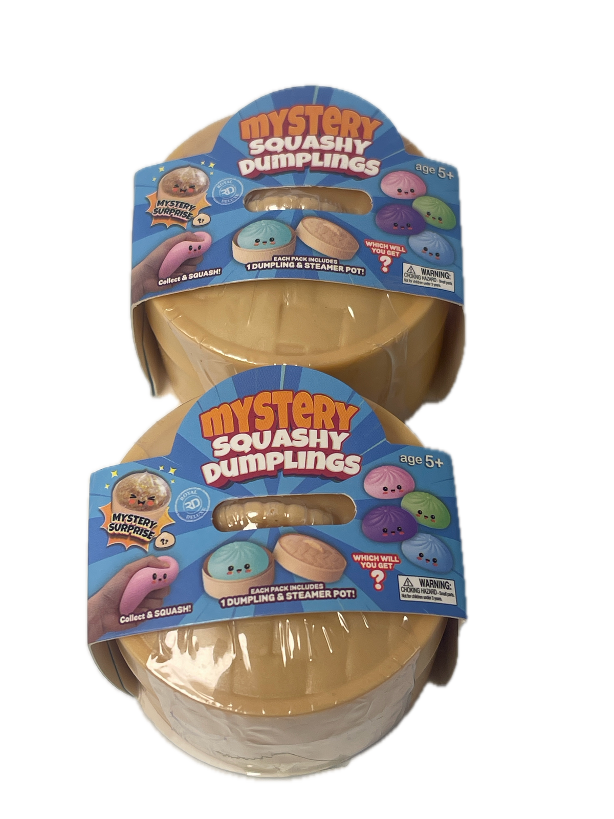 SIEN | Mystery Squashy Dumplings | Mini Squishy | 2 Pack