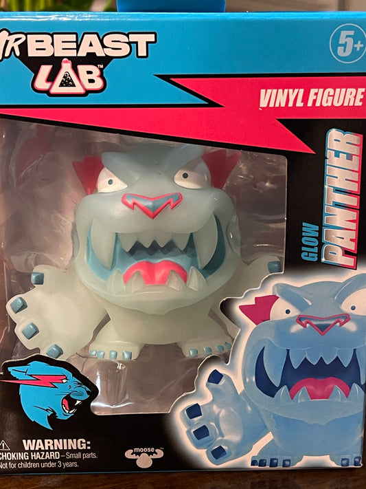 Mr Beast Lab Glow Panther Vinyl Figure - Limited Edition Collectible