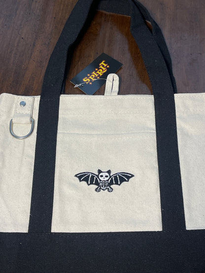 Spirit Halloween | Mini Tote Bag | Jason, Bat & Spooky | Choose Your Style