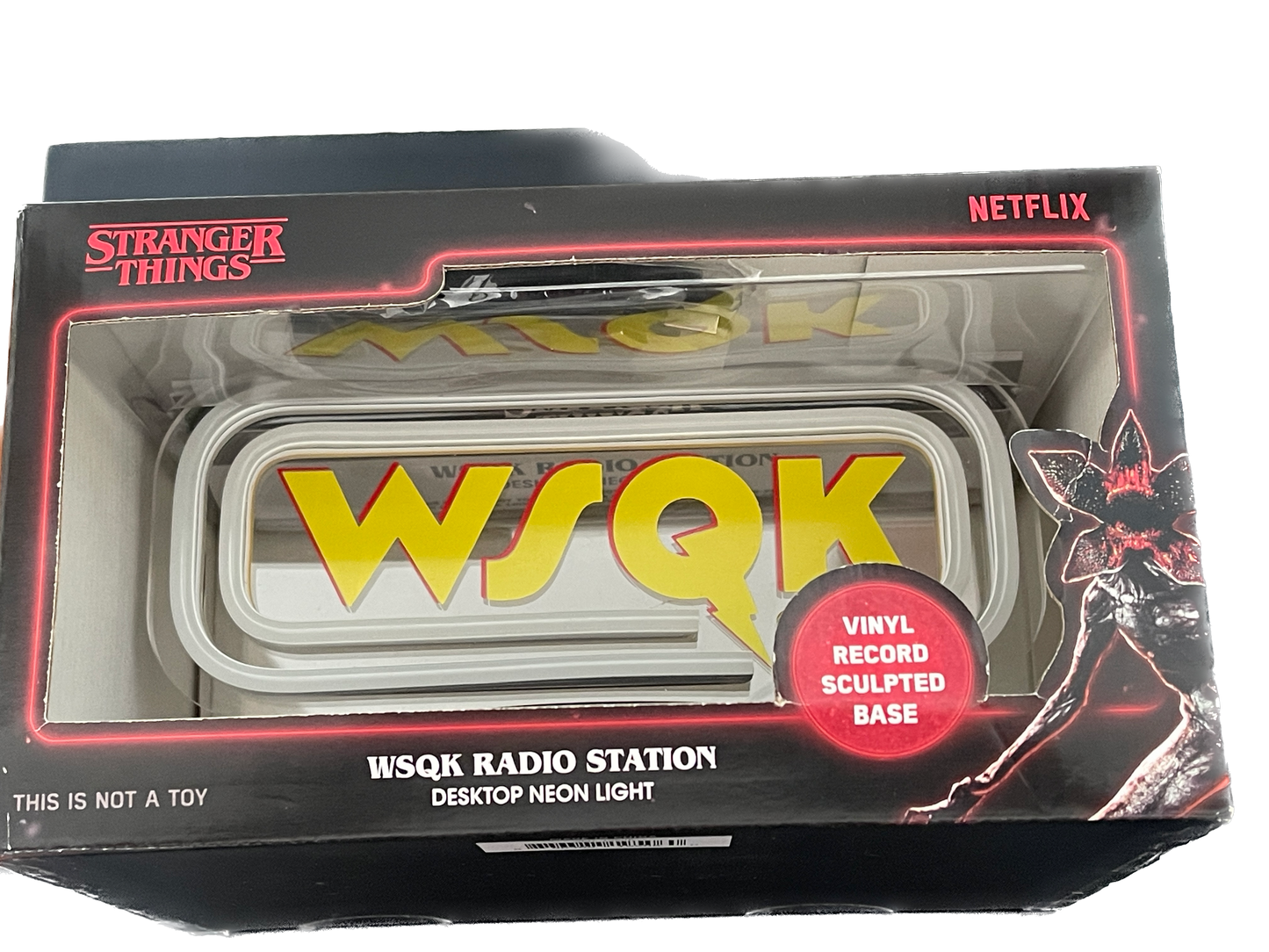 The WSQK Collection | Stranger Things| Radio Station Desktop Neon Logo