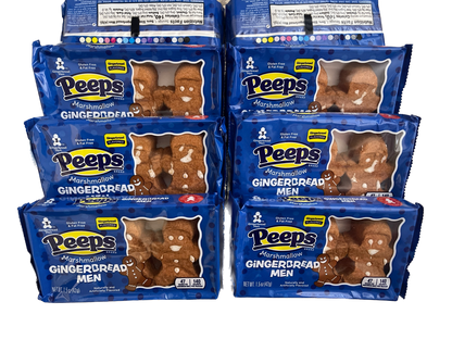 Peeps Marshmallow-Gluten Free Gingerbread Men | 6 Pack