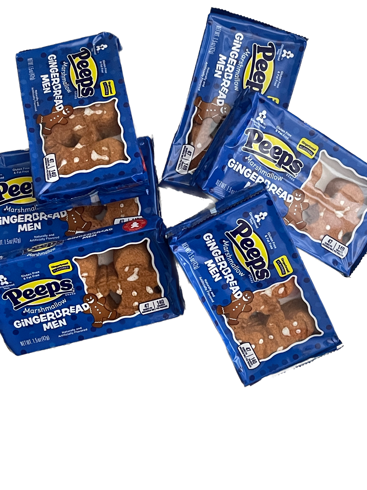 Peeps Marshmallow-Gluten Free Gingerbread Men | 6 Pack