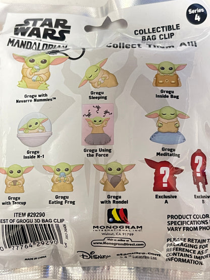 Star Wars | Mandalorian 3D Foam Bag Clip | Series 4
