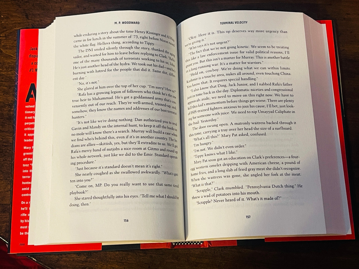 Tom Clancy Terminal Velocity by M.P. Woodward