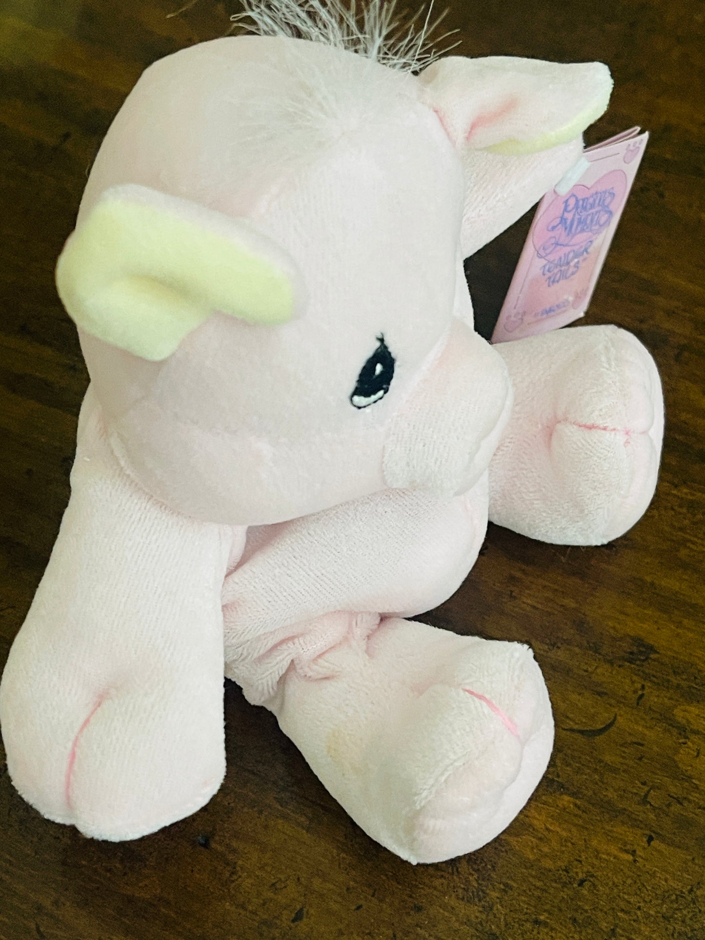 Precious Moments Tender Tails Pig - 1998 Vintage Plush