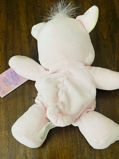 Precious Moments Tender Tails Pig - 1998 Vintage Plush