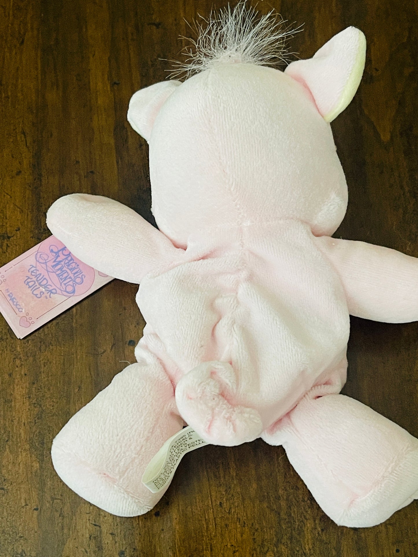 Precious Moments Tender Tails Pig - 1998 Vintage Plush