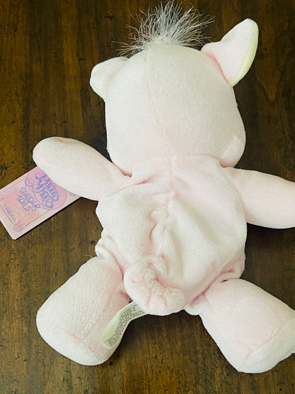 Precious Moments Tender Tails Pig - 1998 Vintage Plush
