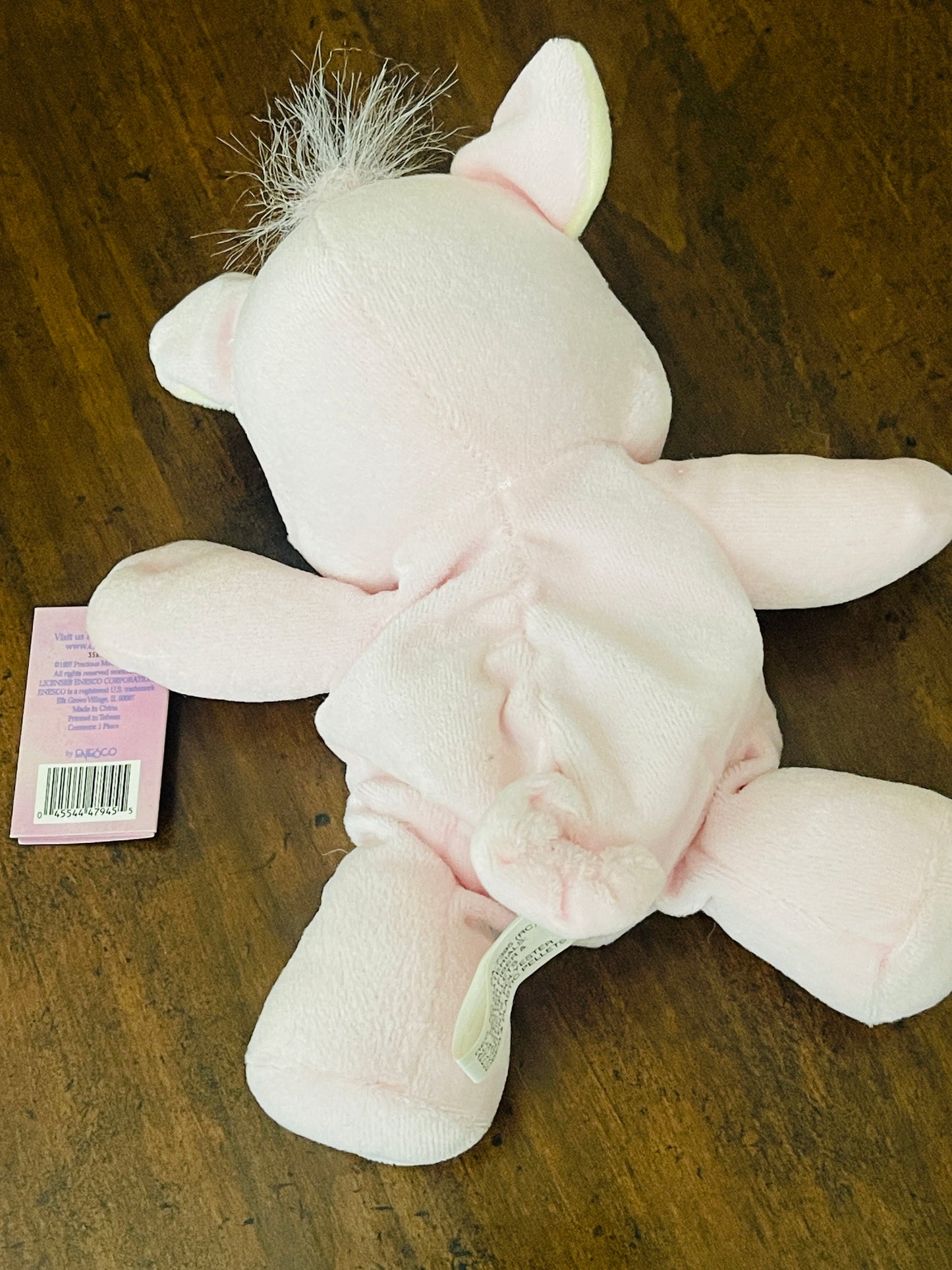 Precious Moments Tender Tails Pig - 1998 Vintage Plush