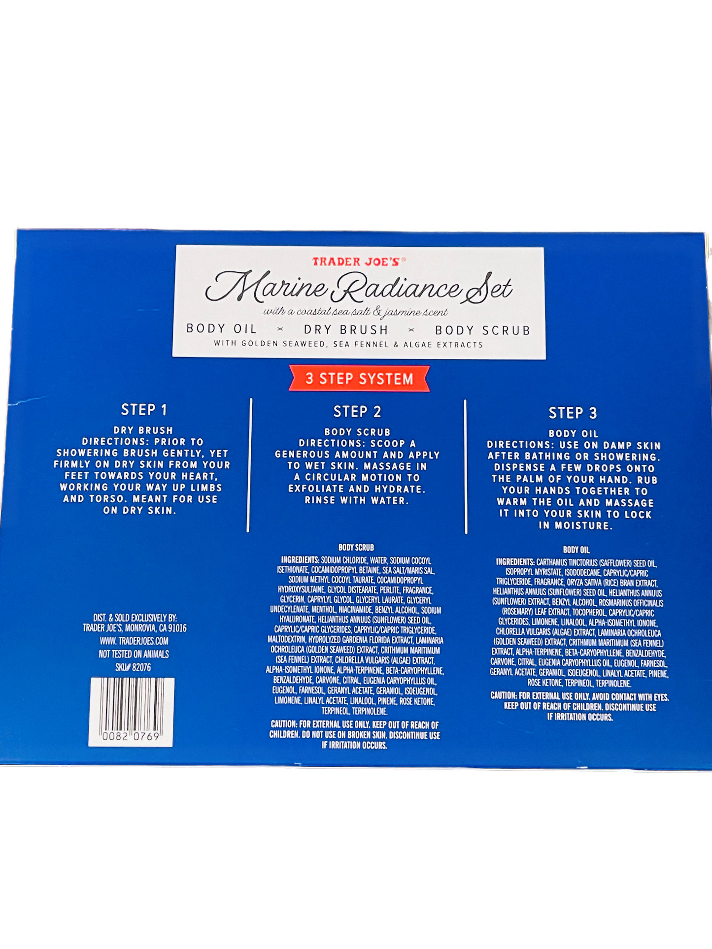 Marine Radiance 3-Step Body Care System