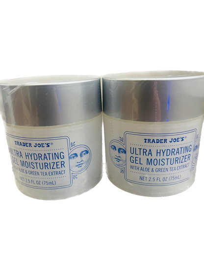 Trader Joe's Ultra Hydrating Gel Moisturizer with Aloe & Green Tea Extracts - 2 Pack