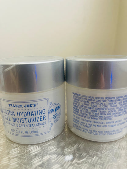 Trader Joe's Ultra Hydrating Gel Moisturizer with Aloe & Green Tea Extracts - 2 Pack