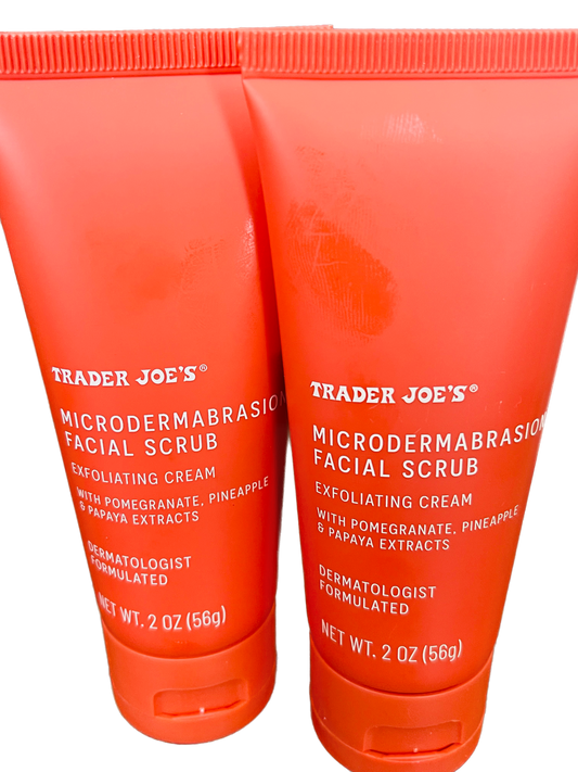 Trader Joe's Microdermabrasion Facial Scrub - Exfoliating Face Scrub