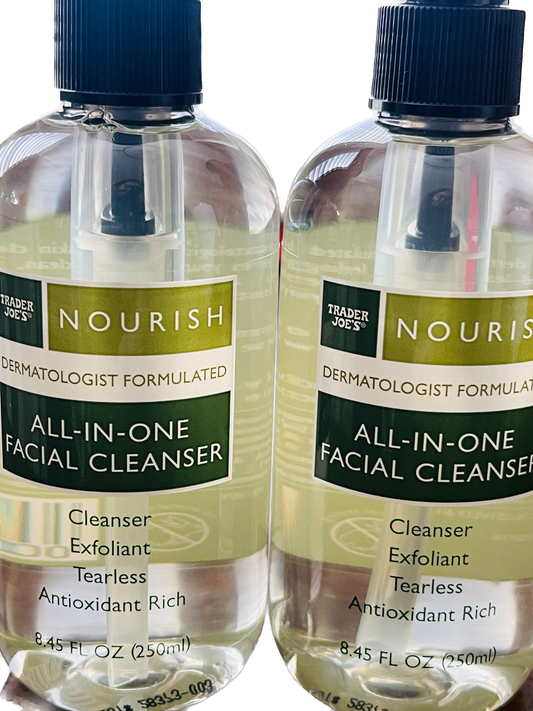 Trader Joe's Nourish All-In-One Facial Cleanser