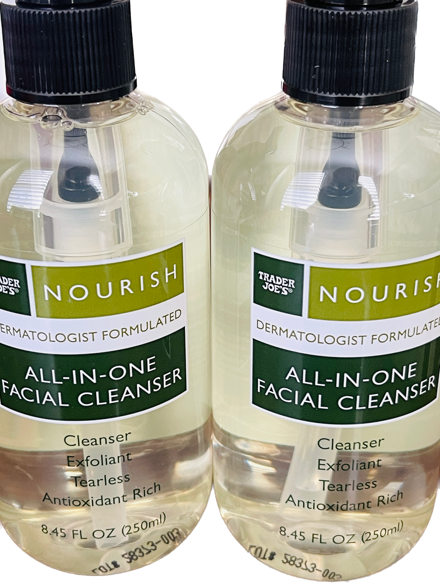 Trader Joe's Nourish All-In-One Facial Cleanser